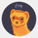 Recherche de furet mignon autocollants Broyer