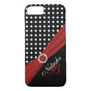 Recherche de pois rouge iphone coques Blanc