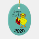 Recherche de poulet drôle ornements Oiseau
