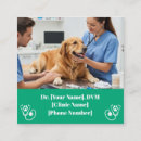 Recherche de vétérinaires cartes visite Docteur
