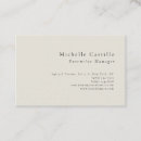 Recherche de confiance cartes visite Moderne