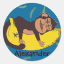 Recherche de singe autocollants Mignon