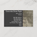 Recherche de concret cartes visite Entrepreneur