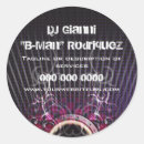 Recherche de djs autocollants Jockey de disque