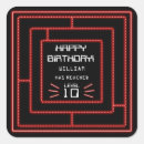 Recherche de retro arcade autocollants Fluorescent