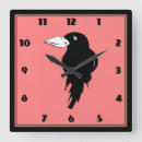 Recherche de silhouette noire horloges Illustration