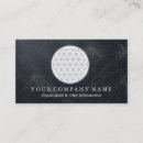 Recherche de fleur de la vie cartes visite Nouvel âge