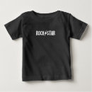 Recherche de rock bébé tshirts musicien