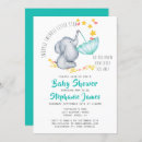 Recherche de éléphant baby shower invitations Neutre pour le genre