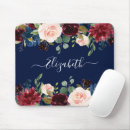 Recherche de bleu dame tapis souris Girly