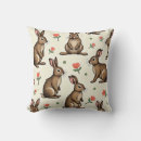 Recherche de lapin vintage coussins Toute personne