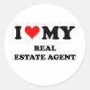 Recherche de agent immobilier autocollants Réel