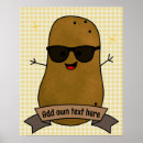 Recherche de pomme jaune posters Drôle