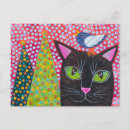 Recherche de oiseau chat cartes postales Joyeux