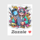 Recherche de nostalgique autocollants Couleurs néon