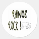 Recherche de rhinocéros autocollants Drôle