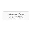 Recherche de dentist étiquettes adresse retour Moderne simple tendance