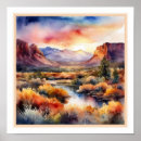 Recherche de peinture montagne posters Désert