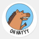 Recherche de dessin de cheval autocollants Pour tous