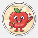 Recherche de pommes autocollants Professeur