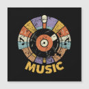 Recherche de rétro guitare vœux cartes Classique