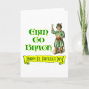 Recherche de humour jour st patrick vœux cartes Irlandais