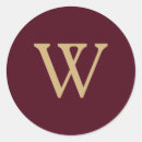 Recherche de marsala autocollants Monogramme