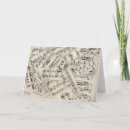 Recherche de note musique vœux cartes Amant de la musique