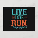 Recherche de jogger cartes postales Exécution