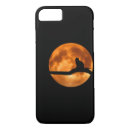 Recherche de lune de chat iphone coques Silhouette