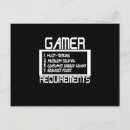 Recherche de gaming cartes postales Games