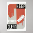 Recherche de propreté posters garder propre