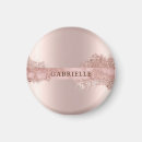 Recherche de or rose magnets Feuille