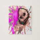 Recherche de gothiques puzzles Squelette