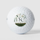 Recherche de floral golf balles Monogramme