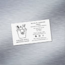 Recherche de janitorial cartes visite Domestique