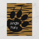 Recherche de patte de tigre invitations Animal