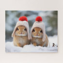 Recherche de bun puzzles Hiver