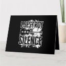 Recherche de silence vœux cartes Drôle