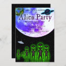 Recherche de alien drôle invitations Ufo