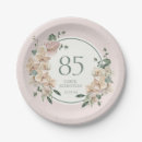 Recherche de fleurs tropicales assiettes en papier Pour elle