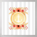 Recherche de ancre nautique posters Moderne