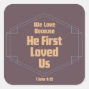 Recherche de dieu aime autocollants Bible