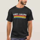Recherche de fort collins tshirts Rétro