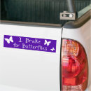 Recherche de papillon voiture autocollants Violet