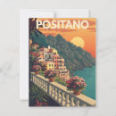 Recherche de positano italie cartes postales Vintage