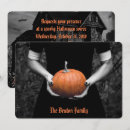 Recherche de samhain invitations Chat noir