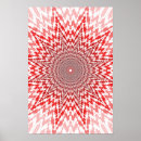 Recherche de abstrait rouge posters Psychédélique