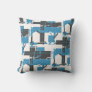 Recherche de blanc et turquoise coussins Minimaliste