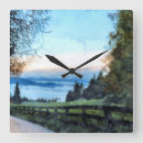 Recherche de calme horloges Peinture